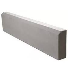 Бордюр тротуарный серый бордюрный камень 1000х80х200