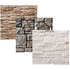 Фасадный камень и панели