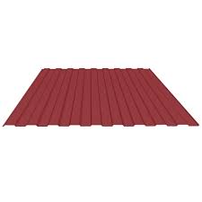 Профнастил С8 0.35 мм 1200х2000 мм винно-красный (RAL 3005)
