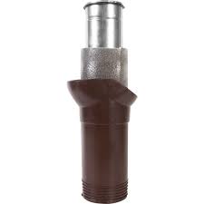 Вентиляционный изолированный выход ТехноНИКОЛЬ D125/160 коричневый