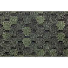 ГИБКАЯ ЧЕРЕПИЦА EURASIA, ШЕСТИГРАННИК, ЗЕЛЕНЫЙ