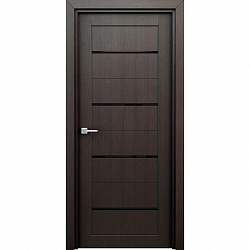 Дверь межкомнатная Орион 800х2000 мм финишпленка венге декоративная вставка