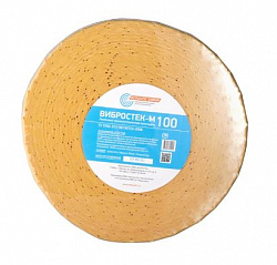 Лента для звукоизоляции Вибростек М 100 мм 30 м