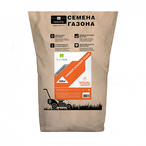 Семена газонной травы универсальный Газон Сити 10 кг