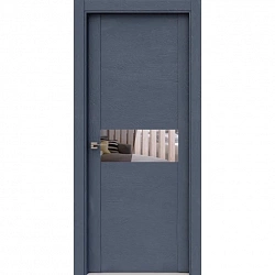 полотно дверное остеклённое Тренд 5,ПВХ 2000х800мм,Grey Soft