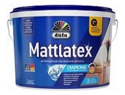 Dufa Mattlatex Mix краска для стен и потолков для влажных помещений латексная 10 л