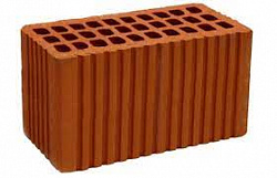 Кирпич рядовой поризованный М150/175 250х120х140 мм 2,1NF