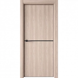Полотно дверное Line 1 2000х900мм. 3D покрытие, цвет дуб Шеннон