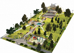 Благоустройство улиц и парковых зон