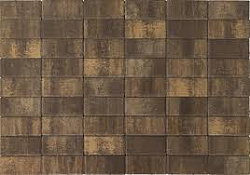 Тротуарная плитка Прямоугольник, Color Mix "Каштан", h=40 мм