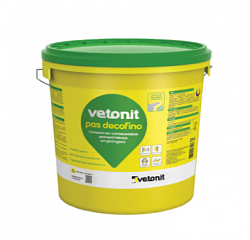 Штукатурка фасадная Vetonit Weber.pas Decofino силикатно-силиконовая шуба 1 мм база 0000 бесцветная 25 кг
Колерованная (Колер по проекту)
