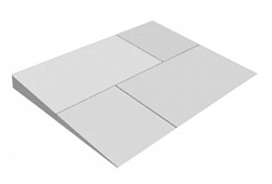 ТЕХНОНИКОЛЬ XPS CARBON PROF SLOPE 2,1 % уклон (плита А)