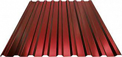 Профнастил С20 1,15х2 м 0,45 мм красное вино RAL 3005