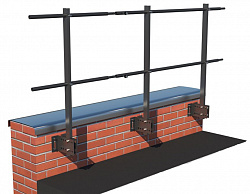 Ограждение кров. д/парапета с бок. креплением
2.0х1.2 м