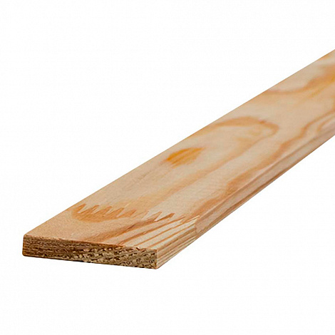 Рейка сращенная 5х29х2200 мм хвоя сорт Экстра прямая