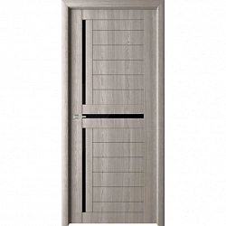 Полотно дверное остеклённое Клэр 3D Финиш-пленка 2000х800мм дуб анкор